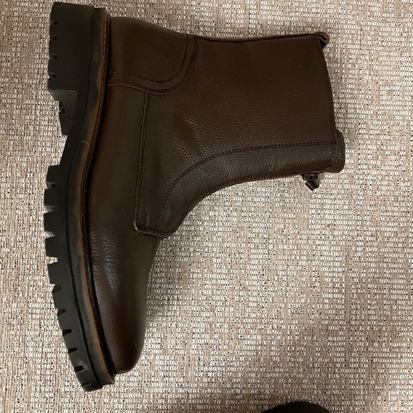 Alberto Torresi brown leather ankle boots NWOT - Picture 4 of 8